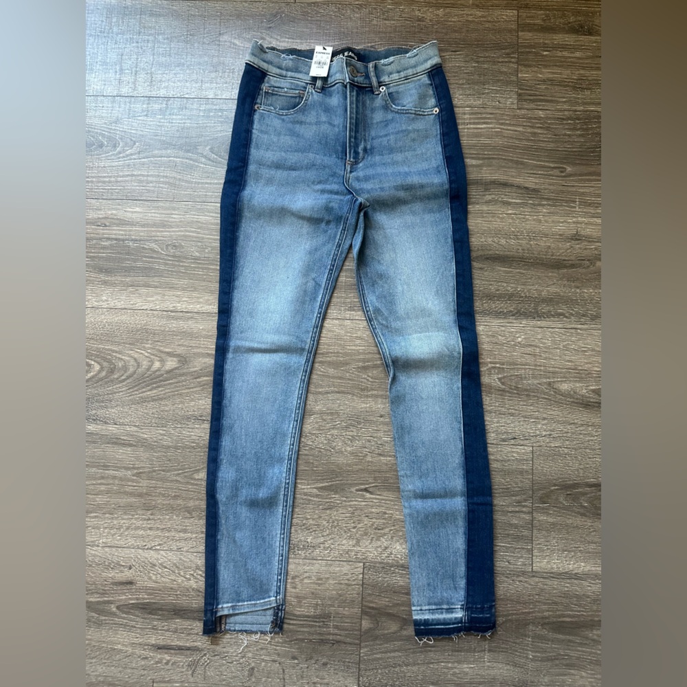 Express Women's Dual Blue Skinny Jeans